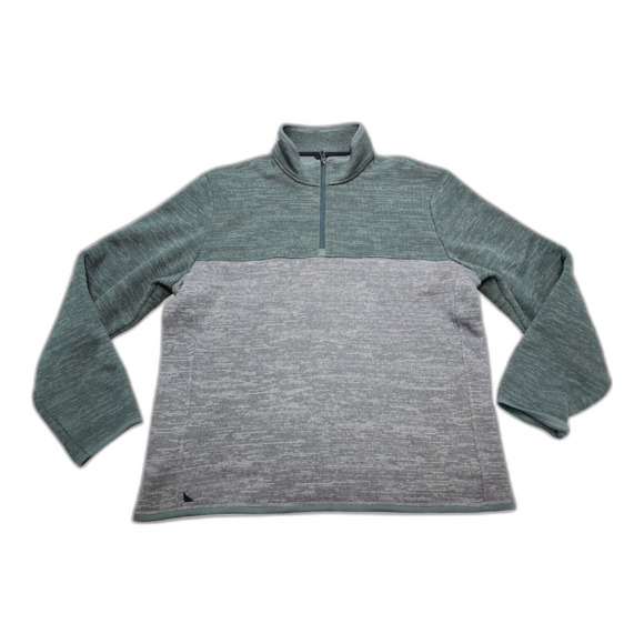 UNTUCKit Other - Untuckit Quarter Zip Pullover Green and Gray Men's Size 2XL